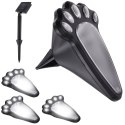Lampa solarna do ogrodu - zestaw 4 sztuk