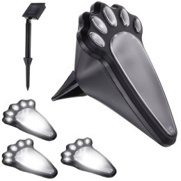 Lampa solarna do ogrodu - zestaw 4 sztuk