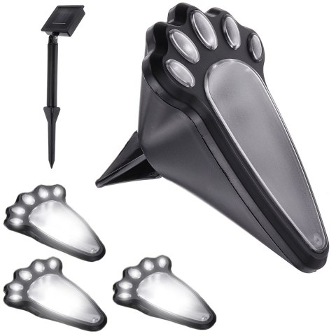 Lampa solarna do ogrodu - zestaw 4 sztuk