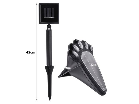 Lampa solarna do ogrodu - zestaw 4 sztuk