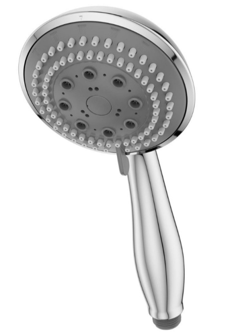 Słuchawka prysznic AKWA 10cm 5 funkcji 40%oszczędza wodę