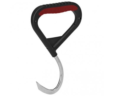 Hak nośny drewno chwytak raczką 24cm przenoszenia