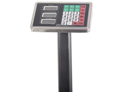 Waga przemysłowa sklepowa elektroniczna 100kg  LCD 
