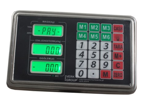 Waga przemysłowa magazynowa elektroniczna 300kg LCD
