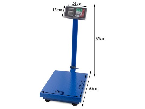 Waga przemysłowa magazynowa elektroniczna 300kg LCD