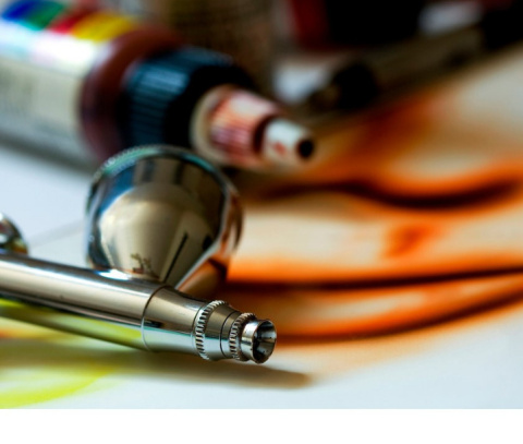 Aerograf 7ml wzory precyzja malowanie lakierowanie