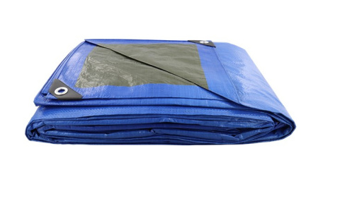 Plandeka 300 cm x 400 cm MINOWA oczkowana niebieska 100g