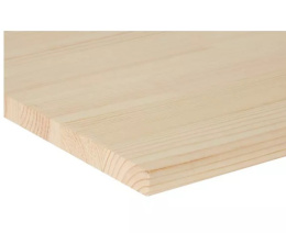 Półka deski sosna bez sęków 80x1,8x60cm drewno natura klejona
