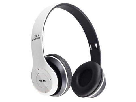 Słuchawki bezprzewodowe p47 bluetooth mikrofon mp3 wysoka