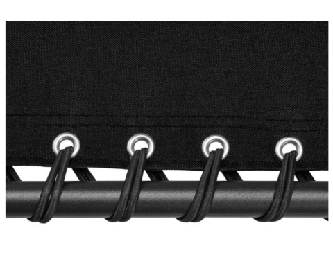 Łóżko leżanka składana stalowe oparcie 120kg poduszka kark