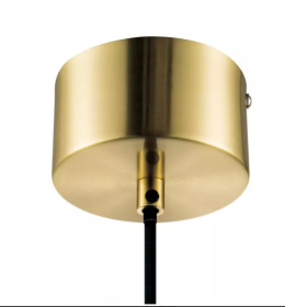 LED Lampa wisząca AURORA E27 35cm złota