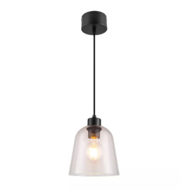 LED Lampa wisząca Madison 18cm E27 transparentna szkło