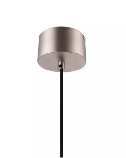 LED Lampa wisząca AURORA E27 35cm srebrna
