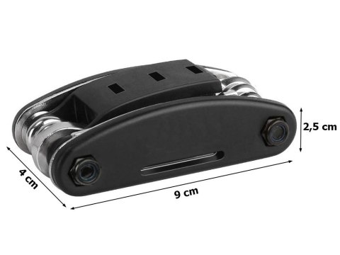 Zestaw Kluczy 16w1 do roweru imbusowe Szczotka łańcuch   