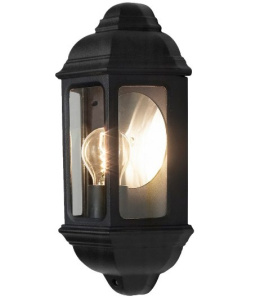 LED KINKIET PLAFON CZARNY E27 IP44 ogrodowy lampa ZWY