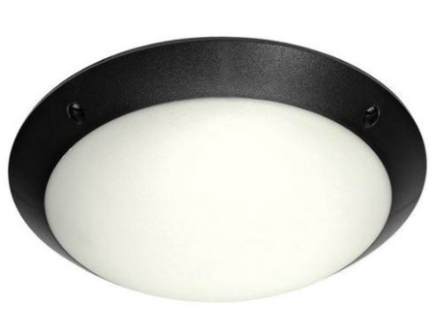LED Lampa plafon zewnętrzny łazienki BLACK ring IP66  