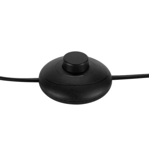 LED Lampa podłogowa LINDA E27 127cm czarna drewno regulowana