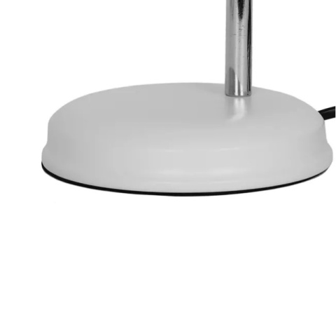 LED Lampa biurkowa SIMON E27 31cm biała regulowana