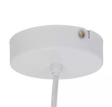 LED Lampa wisząca SUSAN 22cm E27 biała ceramiczna metal