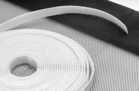 Moskitiera siatka owady drzwi obciążnikami gąbka magiczna