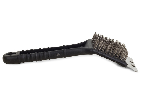 Szczypce metalowe 30,5cm grila obracenie grill szczotka