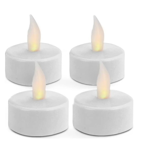 LED Lampa solarna LED 2szt rynnowe rynny ogród talight4