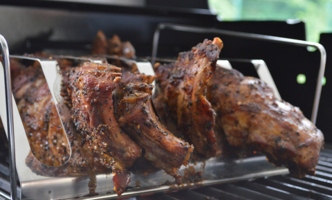 LANDMANN STOJAK DO GRILOWANIA ŻEBEREK SELECTION 15505  