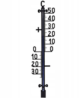 Termometr balkonowy ABS -30 do +50 25cm XL tworzywo ZWY