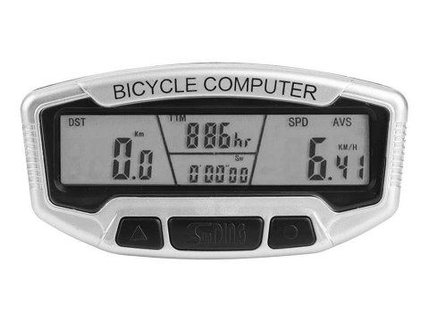 Licznik rowerowy wodoodporny LCD 28 funkcji rower