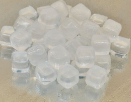 Kostki lodu polietylenowe 20szt chłodzenie drinków lód