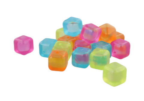 Kostki lodu polietylenowe 20szt chłodzenie drinków lód