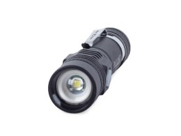 MOCNA Latarka taktyczna LED cree zoom XM-L T6 AKU ALU