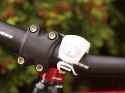 Lampki rower LED przód tył 2szt silikon 4 bat CR2032