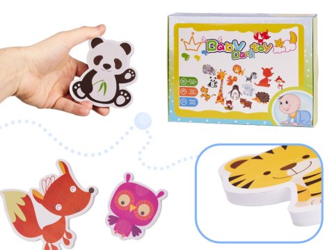 Zabawkowe Wodne Zoo - Piankowe Puzzle dla Dzieci z Motywami Zwierząt