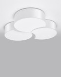 Lampa plafon CIRCLE 3B biały