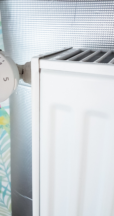 20m 55cm Ekran grzejnikowy pianka 5mm ALU odbija 95%HOT