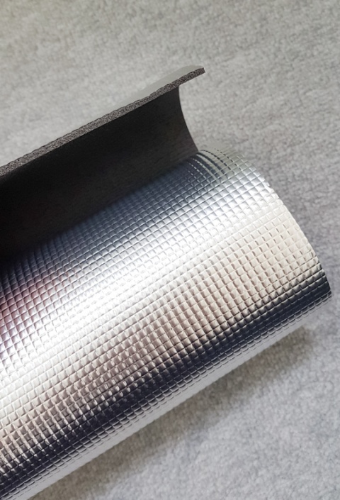 5m 55cm Ekran grzejnikowy pianka 5mm ALU odbija 95%HOT