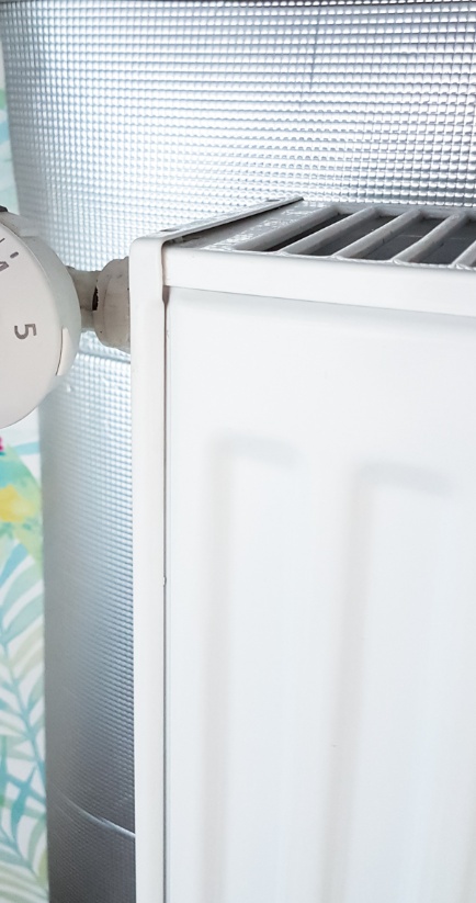 5m 55cm Ekran grzejnikowy pianka 5mm ALU odbija 95%HOT