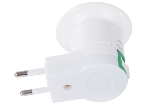 Nowoczesna lampka z wyłącznikiem do żarówki E27