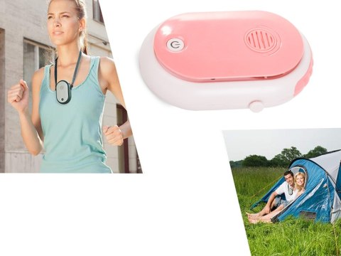 Nowoczesny wiatrak USB z aromaterapią i akumulatorem