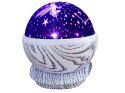 Nowoczesna lampa nocna z efektem galaktyki dla każdego wnętrza
