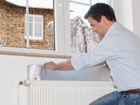 10m 50cm Ekran zagrzejnikowa pianka 3mm ALU połysk refleksyjna