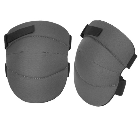 Wygodne duże na rzepy nakolanniki ogrodowe szare