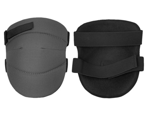 Wygodne duże na rzepy nakolanniki ogrodowe szare