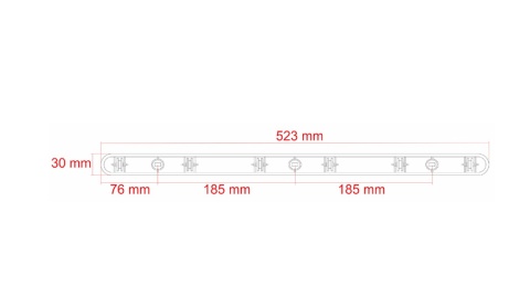 Suszarka sufitowa  łazienka balkon  6prętów 120cm biała