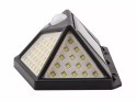 Nowoczesna lampa solarna z czujnikiem ruchu i zmierzchu 600lm