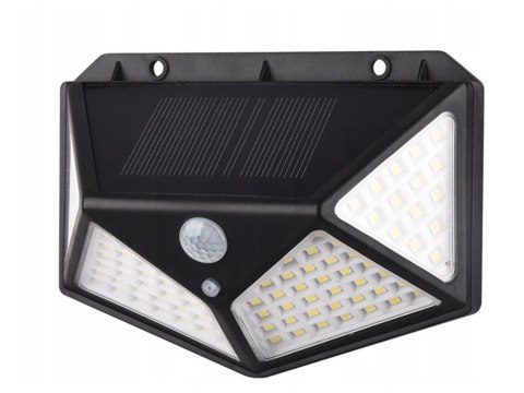 Nowoczesna lampa solarna z czujnikiem ruchu i zmierzchu 600lm