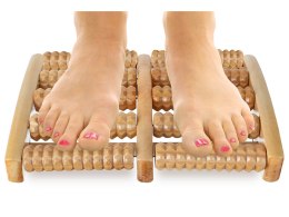 Masażer stópy drewniany roller 2x5 pomasujemy stopki ?