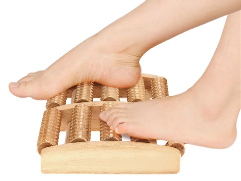 Masażer stópy drewniany roller 2x5 pomasujemy stopki ?