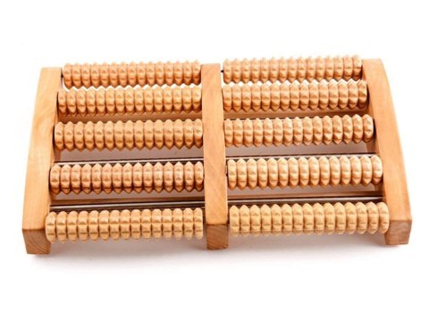 Masażer stópy drewniany roller 2x5 pomasujemy stopki ?